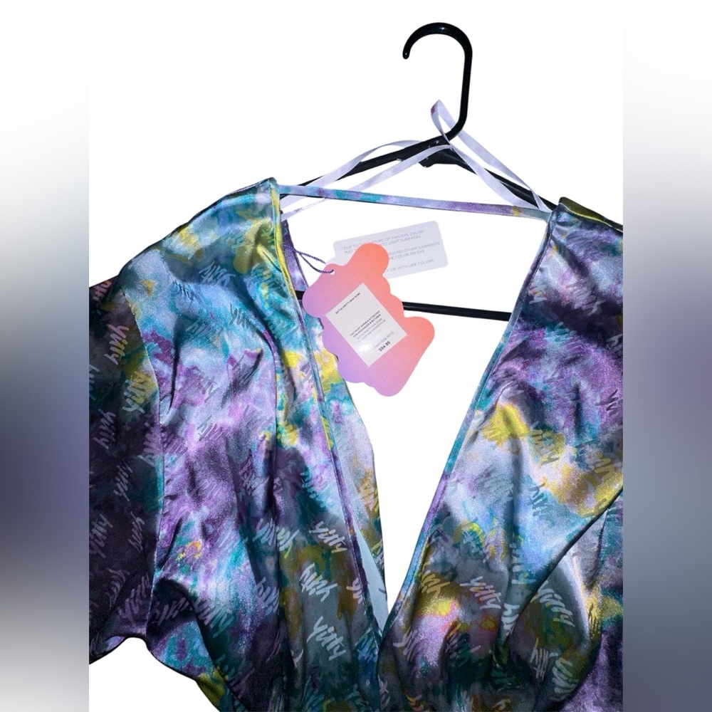🆕Sattin Pretty Mini Robe - Fabletics - Picture 12 of 15